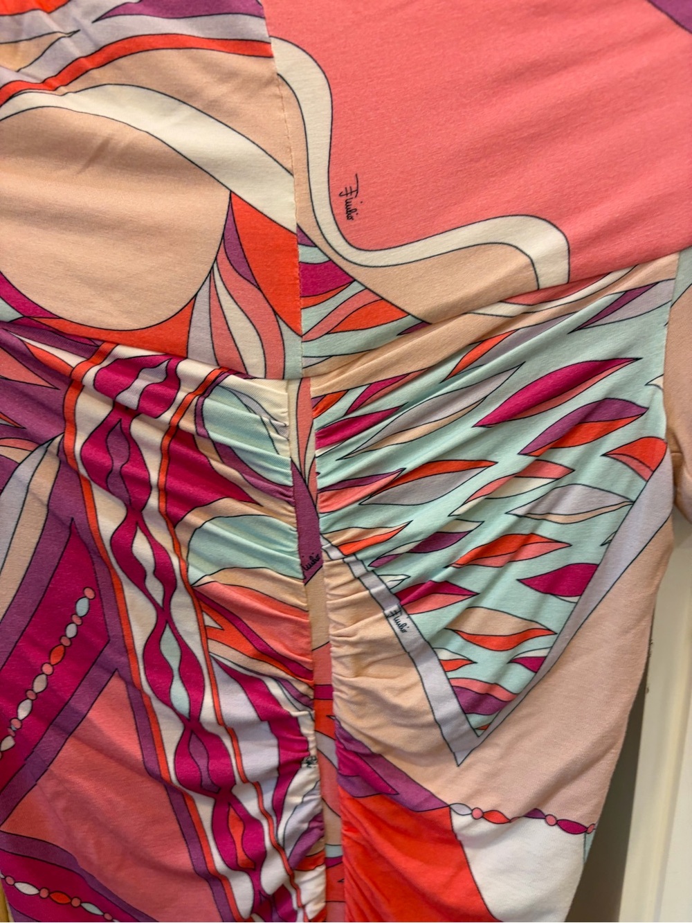 Emilio Pucci Dress- Cap Sleeve or Off Shoulder - PUCCI SUMMER!! - Picture 6 of 12